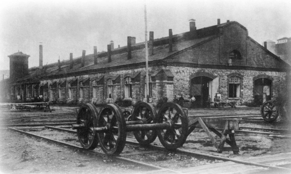Цех Усть-Катавского завода в начале 20 века
