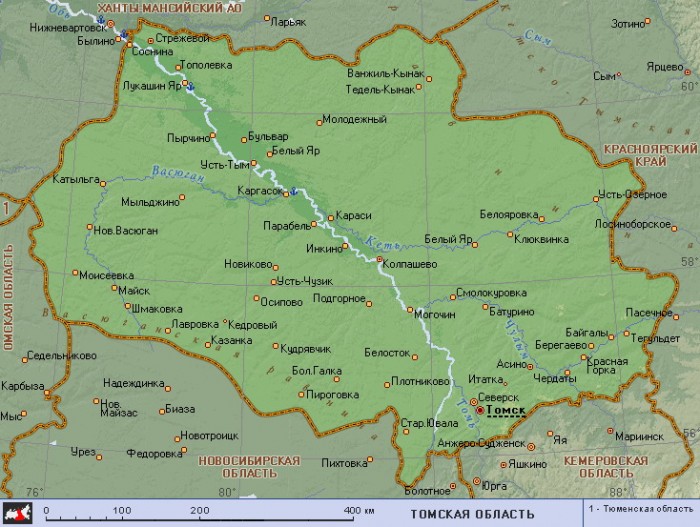 На карте где находится томск на карте россии На карте где находится томск на карте россии